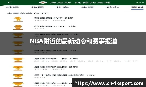 NBA附近的最新动态和赛事报道